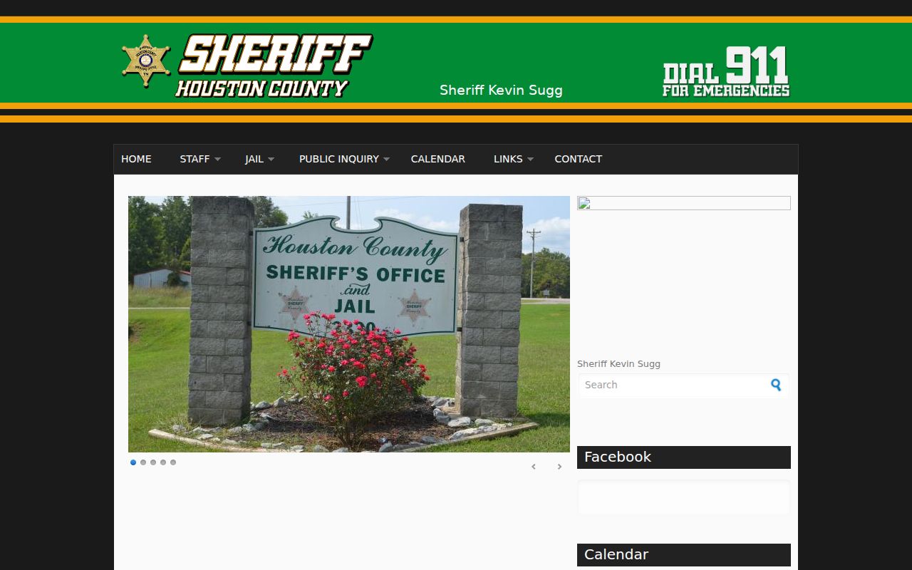 Houston County warrant records source, the official Sheriff's Office website and navigation